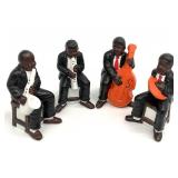 African American Musician Figurines