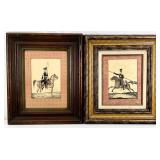 2 Royal Prussian Army Military Art Prints