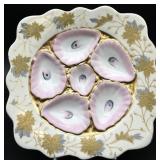 Carlsbad Austria Porcelain Oyster Plate