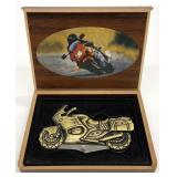 Motorcycle Pocket Knife in Case