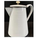 Vintage Enamelware Coffee Pot