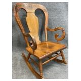 Maple Tell City Rocking Chair