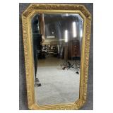 Gold Frame Wall Hanging Mirror