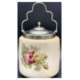 Antique Porcelain Biscuit Jar