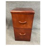 Mahogany Tone File Cabinet