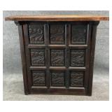 Carved Mahogany Bar