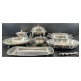 Silver Plate Serving Dishes