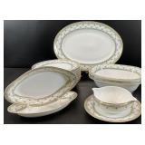 14pc Raynaud Allee Royale Dinnerware