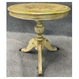 Paint Decorated/Distressed Accent Table