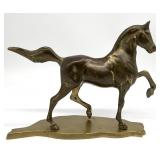 MCM Style Brass Horse Statue