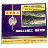 1970s APBA Major League Baseball Board Game