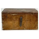 Small Antique / Vintage Wood Chest / Box