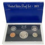 1971 US 5pc Proof Set