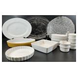 Asst Baking Dishes & Platters