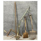 Antique / Vintage Farming / Yard Tools & More