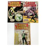 3 Vintage Comic Books Green Lantern #24, 27, 34