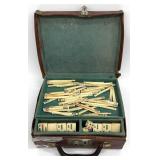 Antique Vintage Mahjong Game Set