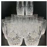 16 Waterford Crystal Glasses Pattern 129827