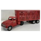 Vtg Tonka Semi Livestock Truck & Trailer