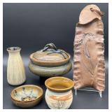 Signed Art Pottery Group