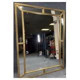 Large Gold Frame Decorator Mirror