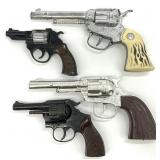 4pc Vintage Toy Cap Guns