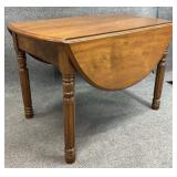 Antique Walnut Drop Leaf Table