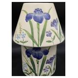 Floral Ceramic Candle Shade