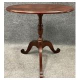 Cherry Tone Tilt Top Table