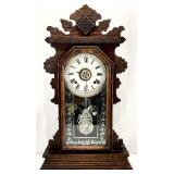 Antique Gingerbread Mantle Clock