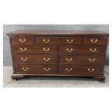 Henkel Harris Mahogany Triple Dresser