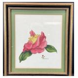 Antique / Vintage Rosebud Botanical Painting