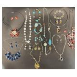 Group Assorted Costume Jewelry