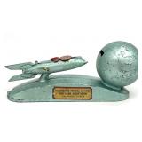 1950s Strato Rocket Coin Bank