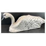 Canvas Swan Decoy