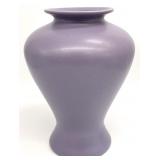 Large Haeger Matte Purple Pottery Vase