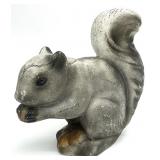 Cast Concrete / Plaster Squirrel Statue