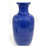 Large Vintage Chinese Blue Porcelain Vase