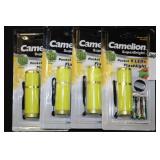 4 camelion pocket 9 leds flashlights (display)