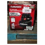 husky 3 gal air compressor