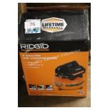 ridgid 6 gal wet/dry vac