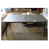 rectangle out door table