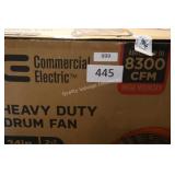 commercial electric heavy duty drum fan