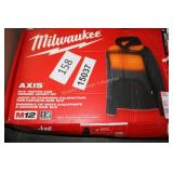 milwuakee heated jacket sz lg (batt. & charger in