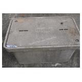 electrical underground box (outside)