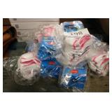 12-3pl hanes cool dry socks sz 5-9