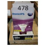 4pk phillips 50w lights