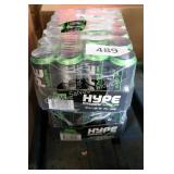 2-24pk hype energy drinks