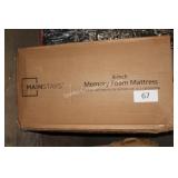 8ï¿½ memory foam mattress Q