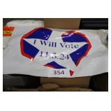 1ctn ï¿½I Will Voteï¿½ ploy bags